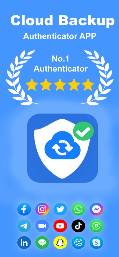 Authenticator – Cloud Backup screenshot 1