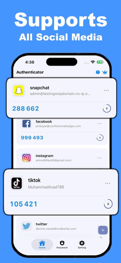 Authenticator – Cloud Backup screenshot 2