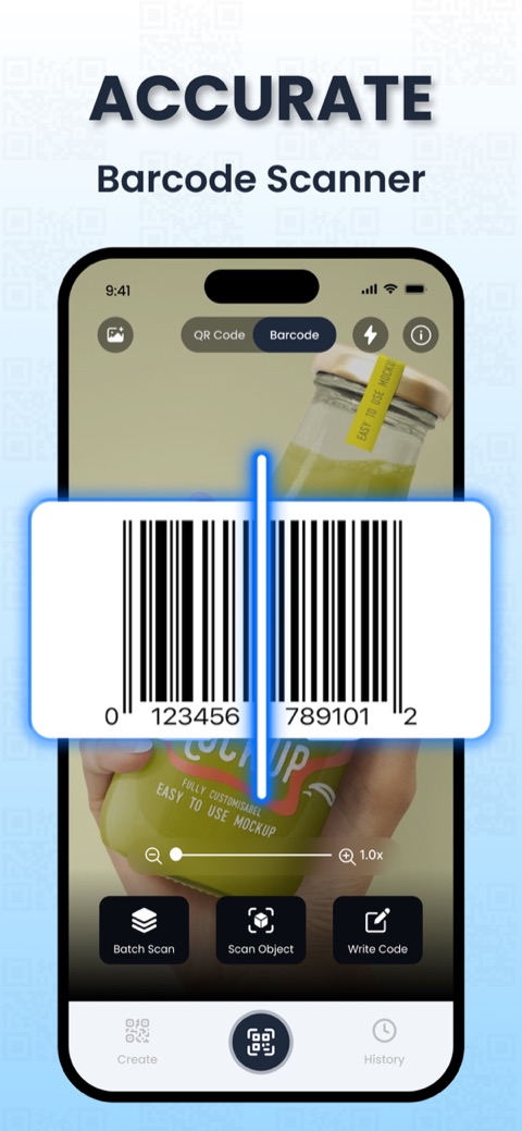 QR Code Reader & Barcode Scanner screenshot 2